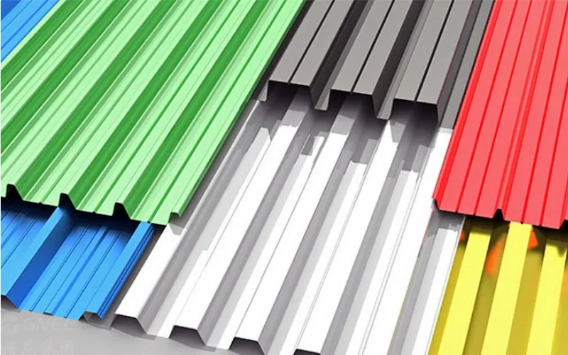 Colored Corrugated Stainless Steel Sheets for Sale