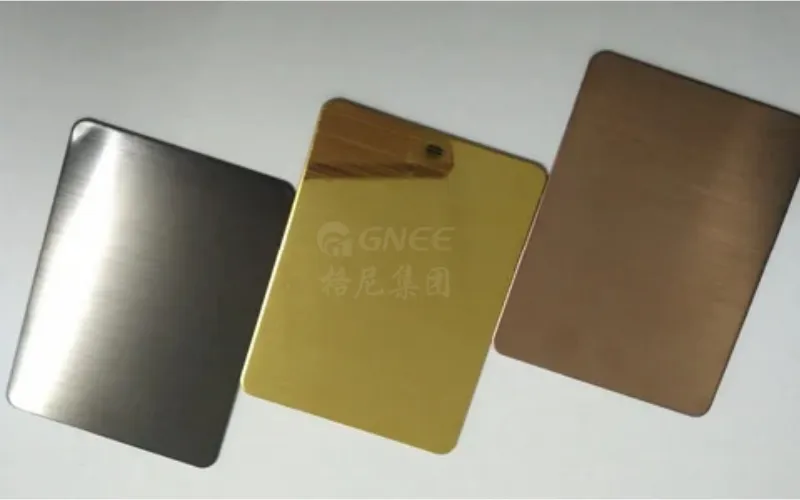 Colored Stainless Steel Plates