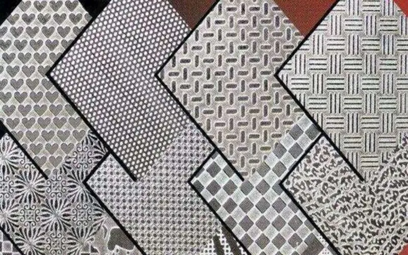 Patterned Stainless Steel Plates